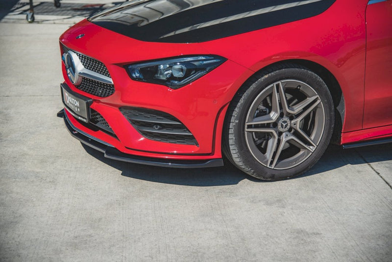 Maxton Design - Front Splitter V.2 Mercedes-Benz CLA A35 AMG / AMG-Line C118