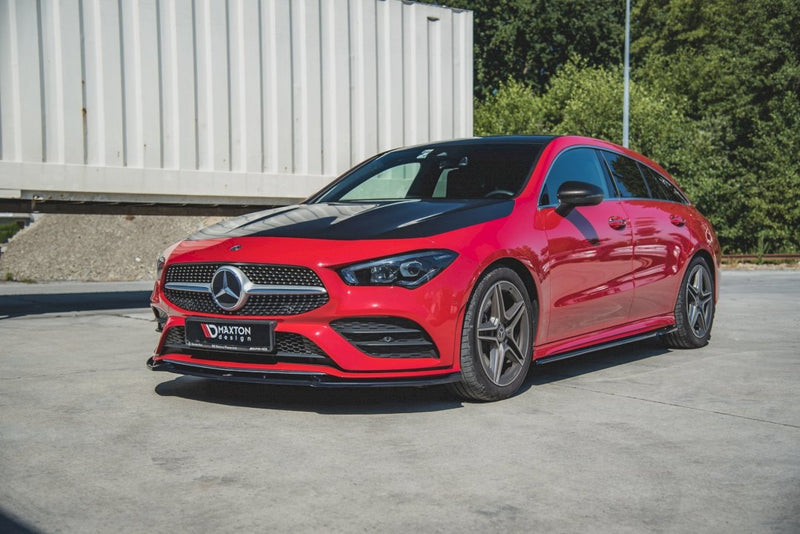 Maxton Design - Front Splitter V.2 Mercedes-Benz CLA A35 AMG / AMG-Line C118