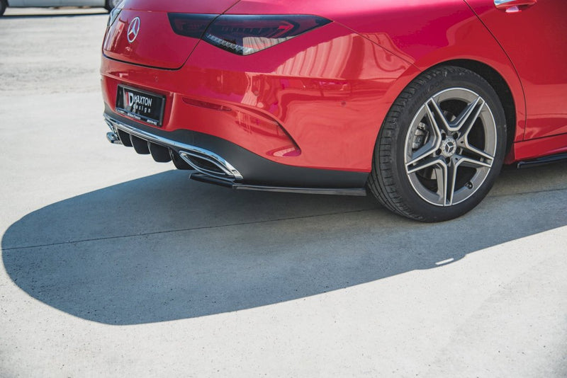 Maxton Design - REAR SIDE SPLITTERS MERCEDES-BENZ CLA SHOOTING BRAKE AMG-LINE X118 (2019-)