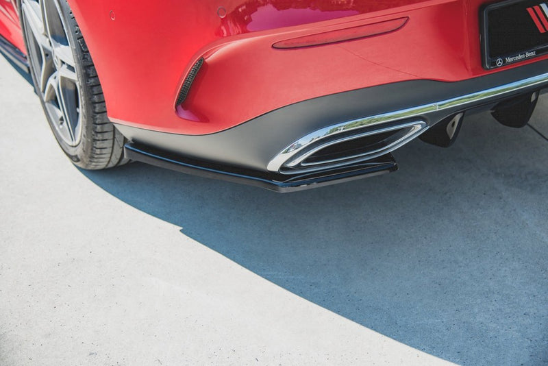 Maxton Design - REAR SIDE SPLITTERS MERCEDES-BENZ CLA SHOOTING BRAKE AMG-LINE X118 (2019-)