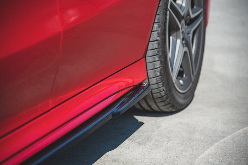 Maxton Design - SIDE SKIRTS DIFFUSERS MERCEDES-BENZ CLA AMG-LINE C118
