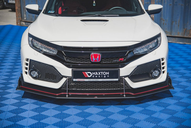 Maxton Design - Street PRO Front Splitter Honda Civic Type-R Mk10 / Mk10 Facelift