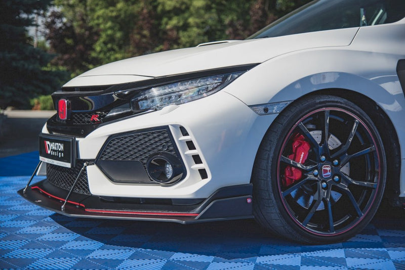 Maxton Design - Street PRO Front Splitter Honda Civic Type-R Mk10 / Mk10 Facelift