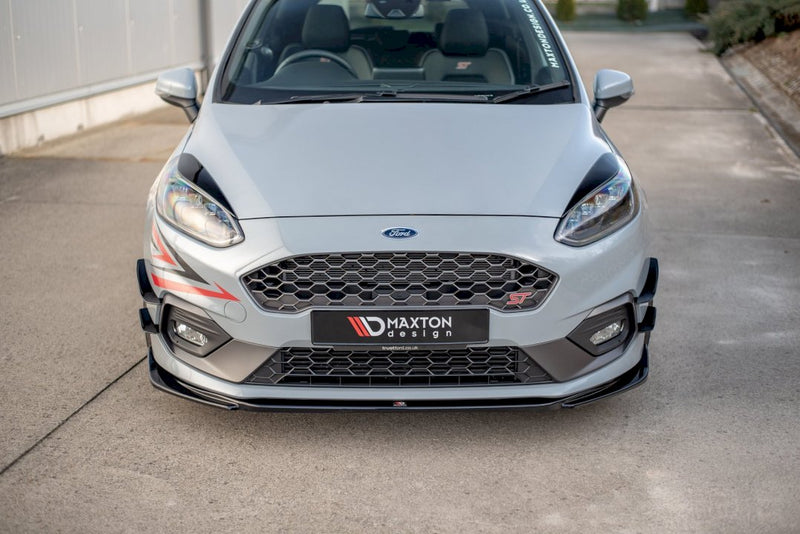 Maxton Design -Front Bumper Wings (Canards) V.2 Ford Fiesta Mk8 ST / ST-Line