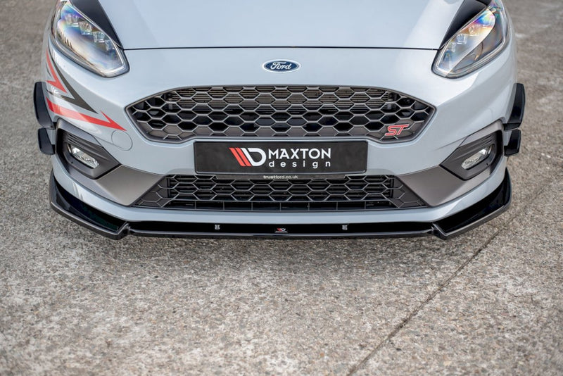 Maxton Design -Front Bumper Wings (Canards) V.2 Ford Fiesta Mk8 ST / ST-Line