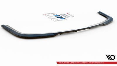 Maxton Design - CENTRAL REAR SPLITTER (W/ VERTICAL BARS) VOLKSWAGEN CADDY MK4 (2015-2020)