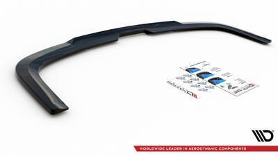 Maxton Design - CENTRAL REAR SPLITTER (W/ VERTICAL BARS) VOLKSWAGEN CADDY MK4 (2015-2020)