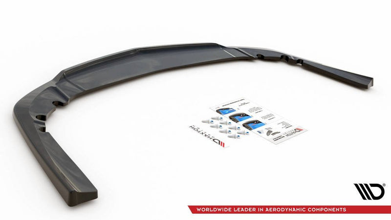 Maxton Design - CENTRAL REAR SPLITTER (W/ VERTICAL BARS) OPEL/VAUXHALL INSIGNIA MK1 VXR/OPC FACELIFT (2013-2017)