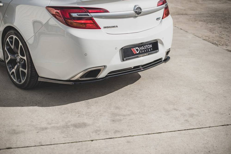 Maxton Design - CENTRAL REAR SPLITTER OPEL/VAUXHALL INSIGNIA MK1 VXR/OPC FACELIFT (2013-2017)