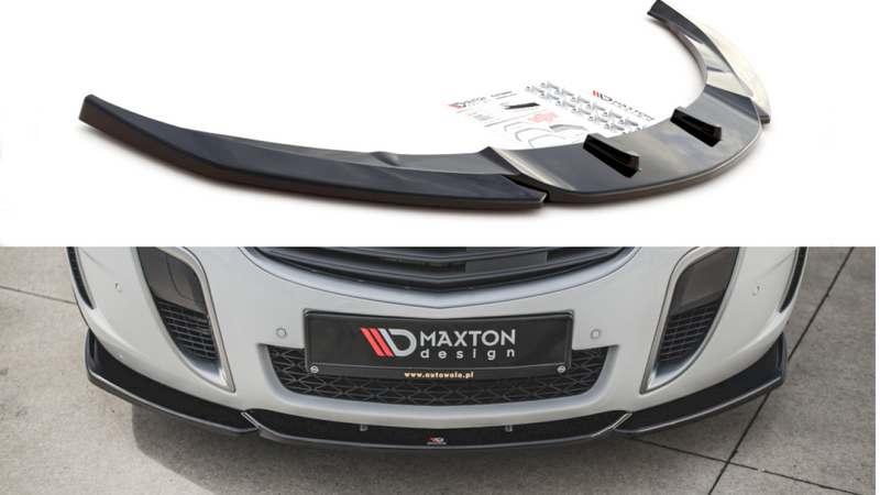 Maxton Design - FRONT SPLITTER V2 OPEL/VAUXHALL INSIGNIA MK1 VXR/OPC FACELIFT (2013-2017)