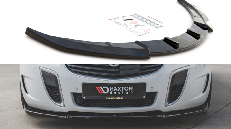Maxton Design - FRONT SPLITTER V1 OPEL/VAUXHALL INSIGNIA MK1 VXR/OPC FACELIFT (2013-2017)