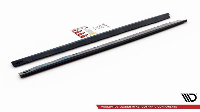 Maxton Design - SIDE SKIRTS DIFFUSERS FORD MUSTANG MK6 FACELIFT (2017-)