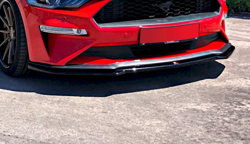 Maxton Design - FRONT SPLITTER FORD MUSTANG MK6 FACELIFT (2017-)