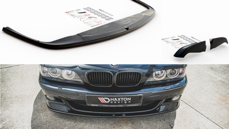 Maxton Design - FRONT SIDE SPLITTERS + FRONT SPLITTER SET BMW M5 / 5 M-PACK E39