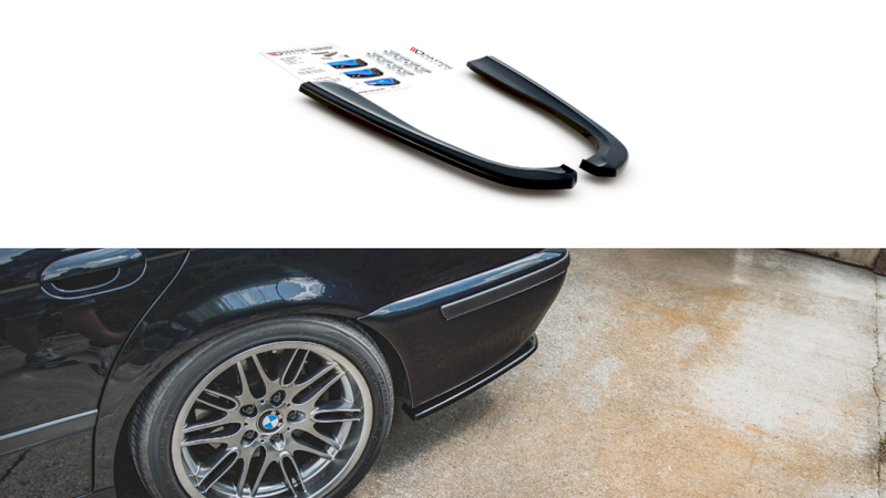 Maxton Design - REAR SIDE SPLITTERS BMW M5 / 5 M-PACK E39