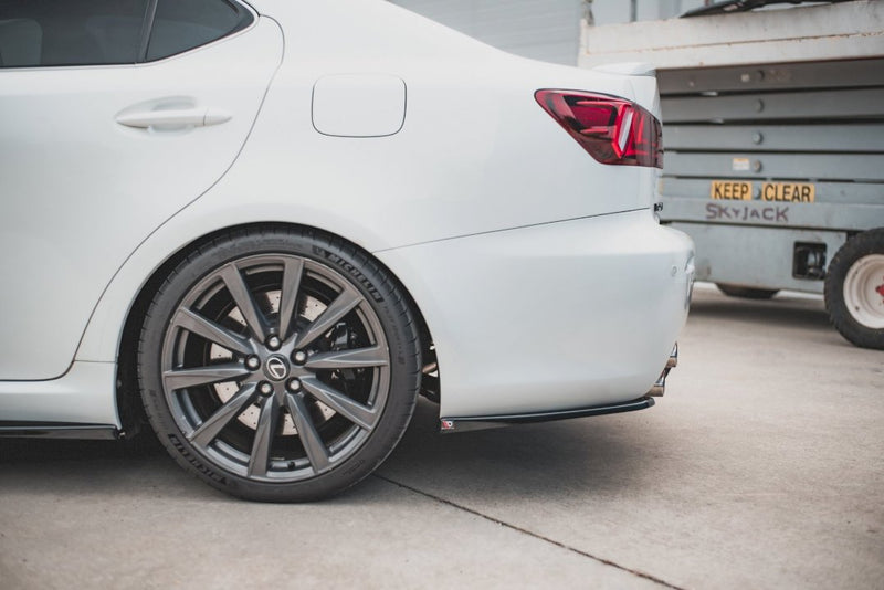 Maxton Design - REAR SIDE SPLITTERS LEXUS IS F MK2 (2007-2013)
