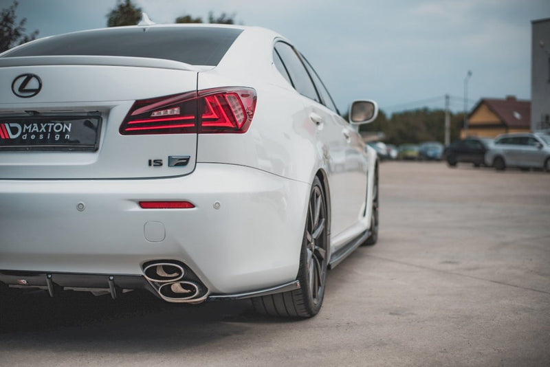 Maxton Design - REAR SIDE SPLITTERS LEXUS IS F MK2 (2007-2013)