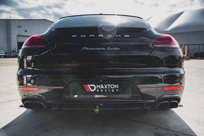 Maxton Design - REAR VALANCE PORSCHE PANAMERA TURBO 970 FACELIFT (2013-2016)