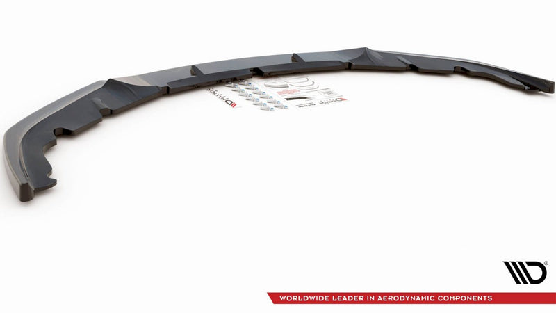 Maxton Design - FRONT SPLITTER V2 PORSCHE PANAMERA TURBO 970 FACELIFT (2013-2016)
