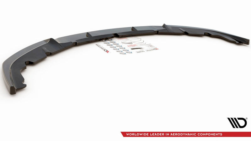 Maxton Design - FRONT SPLITTER V1 PORSCHE PANAMERA TURBO 970 FACELIFT (2013-2016)
