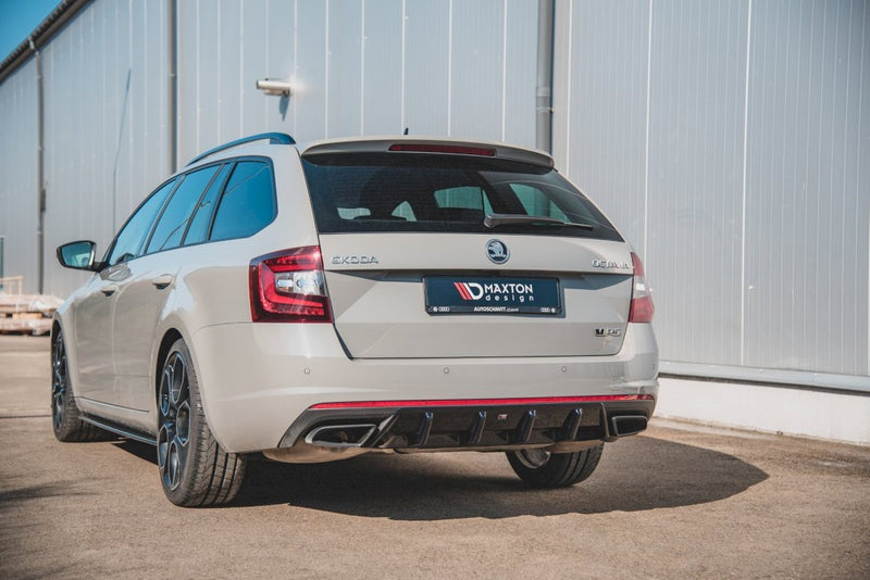 Maxton Design - REAR VALANCE V.1 SKODA OCTAVIA VRS MK3/ MK3.5 HATCHBACK/ ESTATE