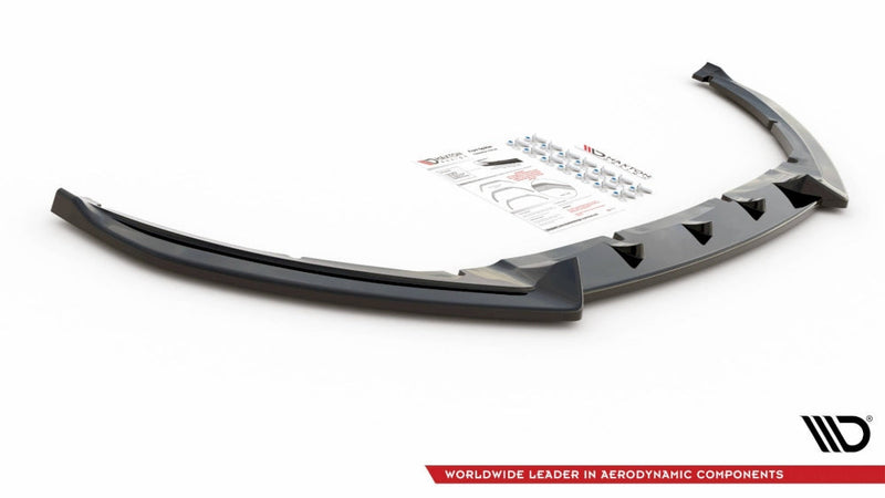 Maxton Design - FRONT SPLITTER V4 FORD FOCUS ST MK3 FACELIFT (2015-2018)