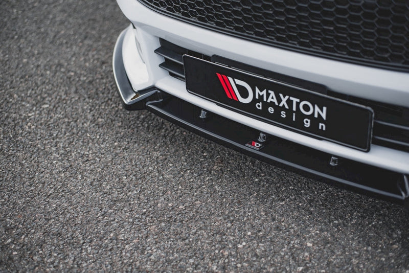 Maxton Design - FRONT SPLITTER V4 FORD FOCUS ST MK3 FACELIFT (2015-2018)