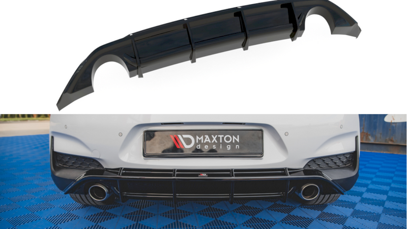 Maxton Design - REAR VALANCE V3 HYUNDAI I30 N MK3 HATCHBACK (2017-2020)