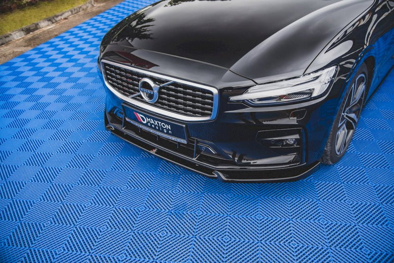 Maxton Design - FRONT SPLITTER V.1 VOLVO S60/V60 R-DESIGN MK3 (2018-)