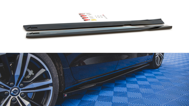 Maxton Design - SIDE SKIRTS DIFFUSERS V.1 VOLVO S60/V60 R-DESIGN MK3 (2018-)