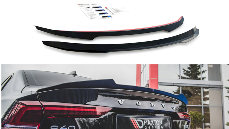 Maxton Design - SPOILER CAP VOLVO S60 R-DESIGN MK3 (2018-)