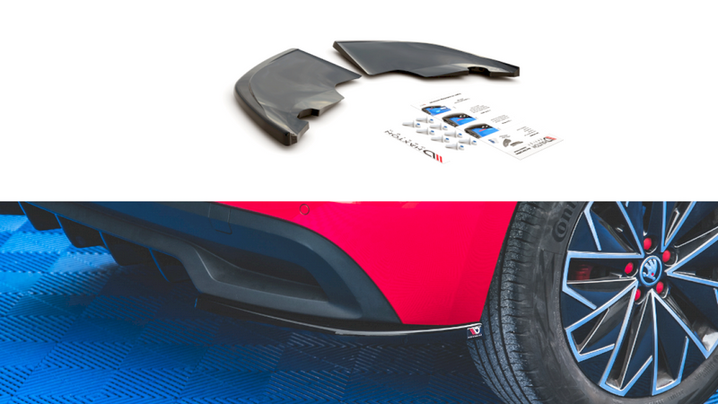 Maxton Design - REAR SIDE SPLITTERS SKODA KAMIQ (2019-)