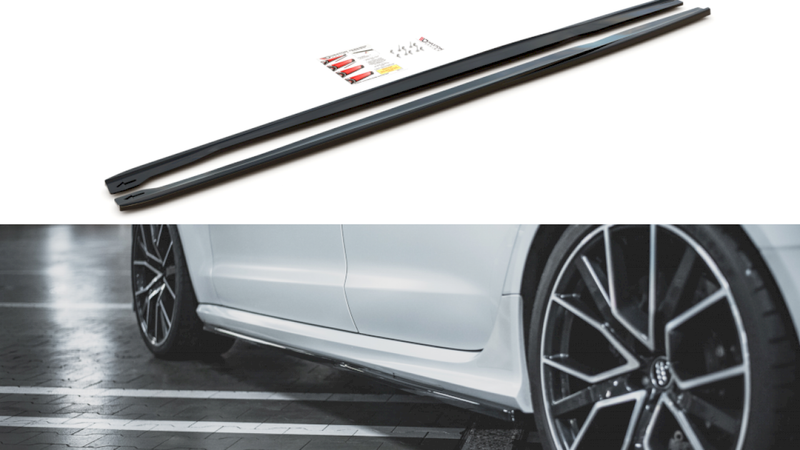 Maxton Design - SIDE SKIRTS DIFFUSERS V2 AUDI RS6 C7 (2013-2017)