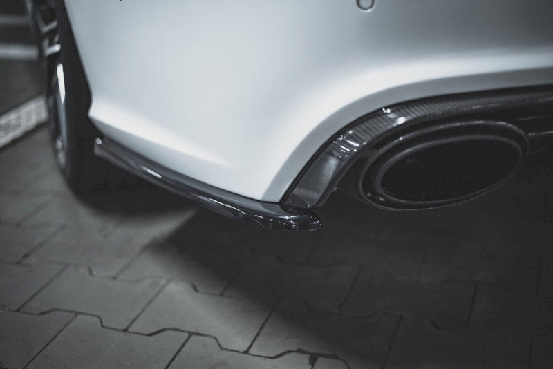 Maxton Design - REAR SIDE SPLITTERS V2 AUDI RS6 C7 (2013-2017)