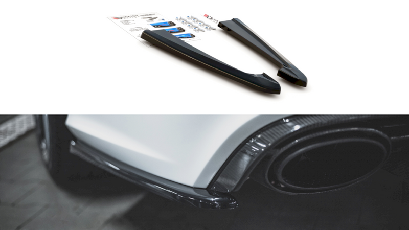 Maxton Design - REAR SIDE SPLITTERS V2 AUDI RS6 C7 (2013-2017)