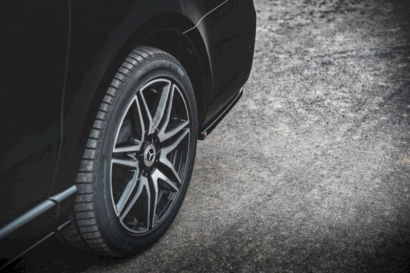 Maxton Design - REAR SIDE SPLITTERS V2 MERCEDES-BENZ V-CLASS AMG-LINE W447 FACELIFT (2019-2021)