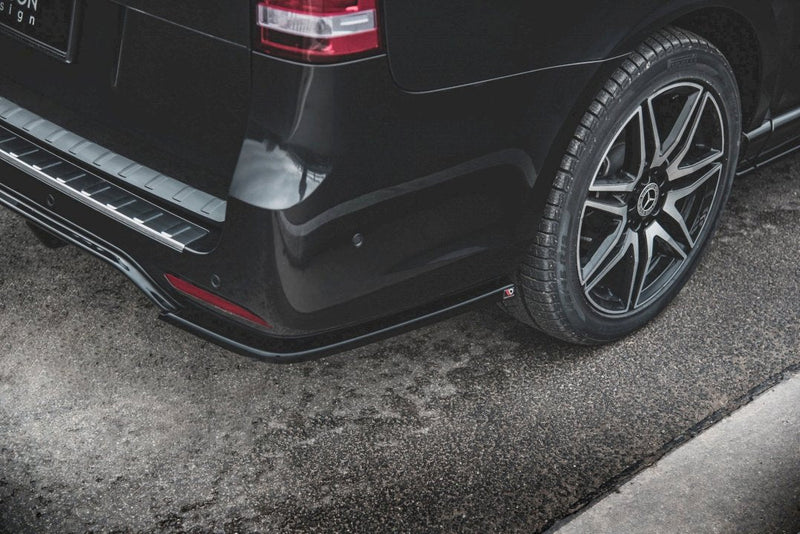 Maxton Design - REAR SIDE SPLITTERS V2 MERCEDES-BENZ V-CLASS AMG-LINE W447 FACELIFT (2019-2021)