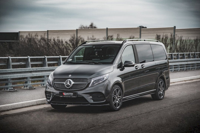 Maxton Design - FRONT SPLITTER V1 MERCEDES-BENZ V-CLASS AMG-LINE W447