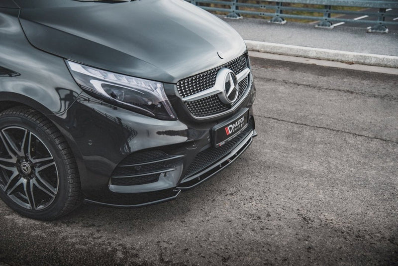 Maxton Design - FRONT SPLITTER V1 MERCEDES-BENZ V-CLASS AMG-LINE W447