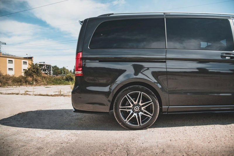 Maxton Design - REAR SIDE SPLITTERS V1 MERCEDES-BENZ V-CLASS AMG-LINE W447 FACELIFT (2019-2021)
