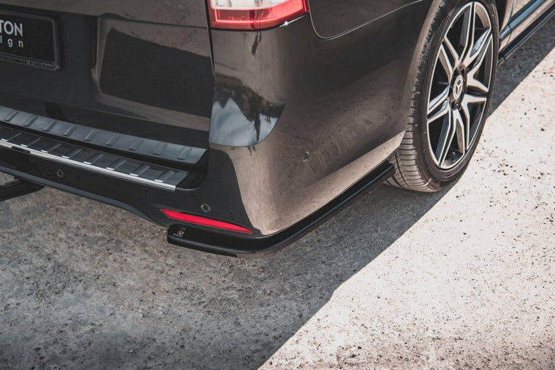 Maxton Design - REAR SIDE SPLITTERS V1 MERCEDES-BENZ V-CLASS AMG-LINE W447 FACELIFT (2019-2021)