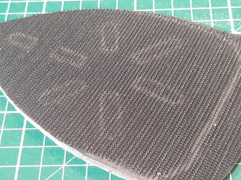 Replacement Hook Pad WITHOUT foam backing for detail sanders and palm sanders