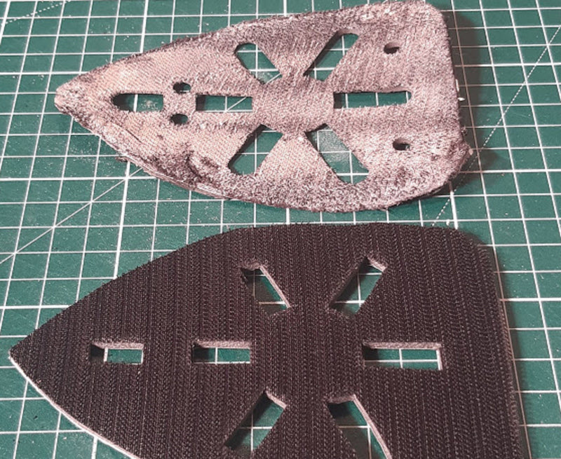 Replacement Hook Pad WITHOUT foam backing for detail sanders and palm sanders