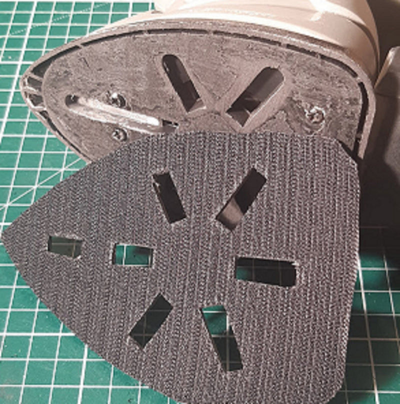 Hook and Loop ADAPTOR PAD with hooks one side and loops on the other