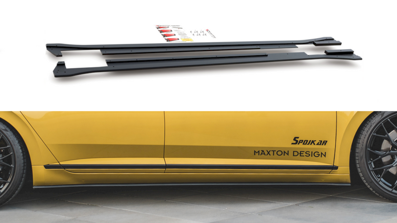 Maxton Design - Street PRO Side Skirt Diffusers Volkswagen Arteon R-Line Sedan / Shooting Brake Mk1