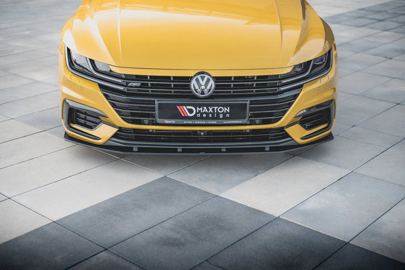 Maxton Design - Street PRO Front Splitter Volkswagen Arteon R-Line Sedan / Shooting Brake Mk1