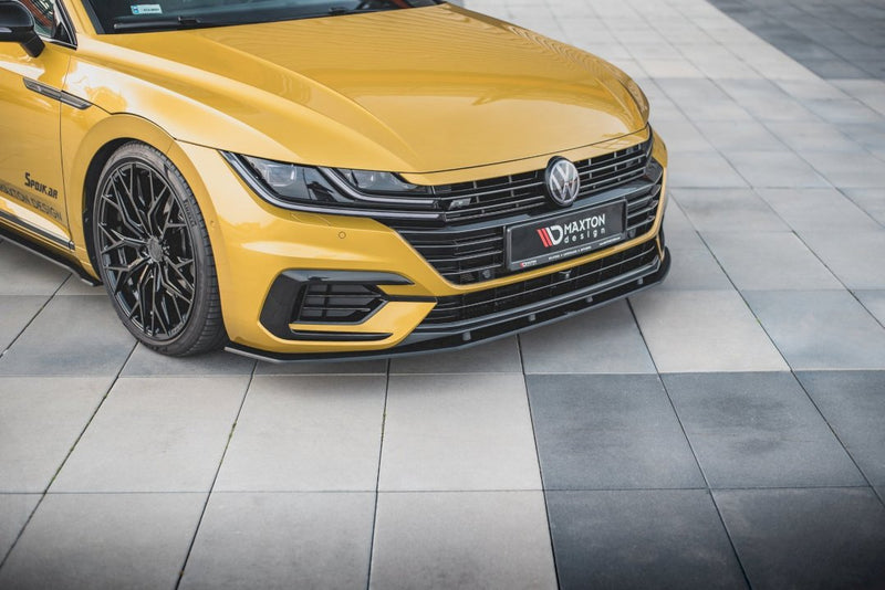 Maxton Design - Street PRO Front Splitter Volkswagen Arteon R-Line Sedan / Shooting Brake Mk1