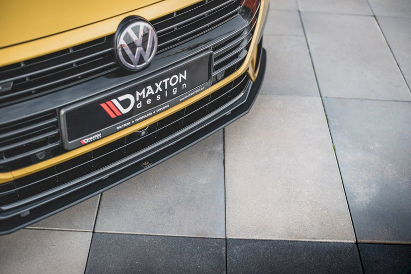Maxton Design - Street PRO Front Splitter Volkswagen Arteon R-Line Sedan / Shooting Brake Mk1