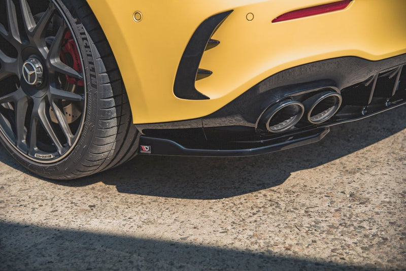 Maxton Design - REAR SIDE SPLITTERS V.1 MERCEDES AMG A 45 S AERO PACK W177