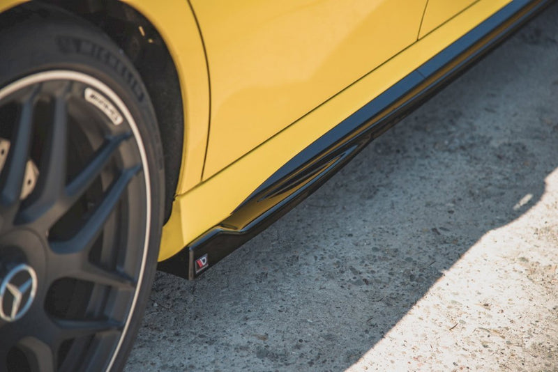 Maxton Design - SIDE SKIRTS DIFFUSERS MERCEDES-AMG A45 S W177 (2019-)